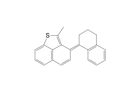 3H-Naphtho[1,8-bc]thiophene, 3-(3,4-dihydro-1(2H)-naphthalenylidene)-2-methyl-, (E)-