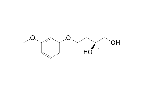 (S)-4-(3-Methoxyphenoxy)-2-methylbutane-1,2-diol