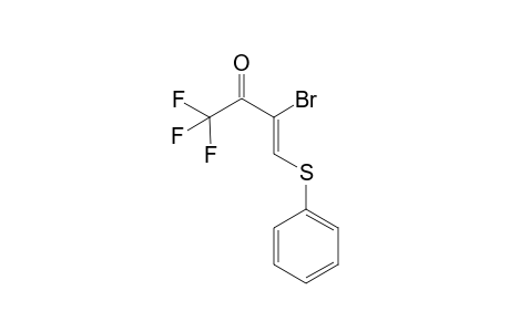(Z)-3-Bromo-1,1,1-trifluoro-4-phenylsulfanyl-but-3-en-2-one