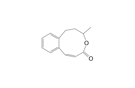 (Z)-3-[2-(3-Hydroxybutyl)phenyl]prop-2-enoic acid .eta.lactone