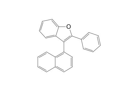 3-(1-Naphthyl)-2-phenyl benzofuran