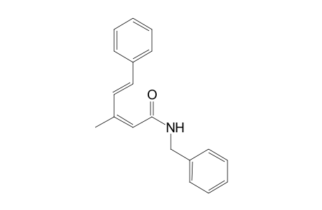 (2Z,4E)-3-Methyl-5-phenyl-penta-2,4-dienoic acid benzylamide