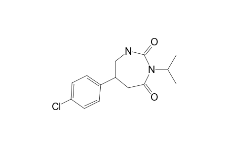 6-(4-CHLOROPHENYL)-3-ISOPROPYL-PERHYDRO-1,3-DIAZEPINE-2,5-DIONE