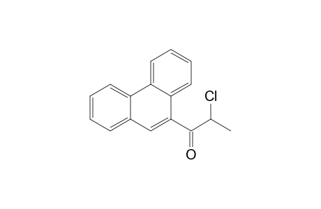 2-Chloranyl-1-phenanthren-9-yl-propan-1-one