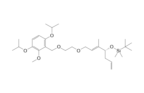 (2E,1R)-[1-Allyl-4-[2-(3,6-diisopropoxy-2-methoxybenzyloxy)ethoxy]-2-methylbut-2-enyloxy]-tert-butyldimethylsilane