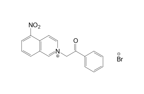 5-nitro-2-phenacylisoquinolinium bromide