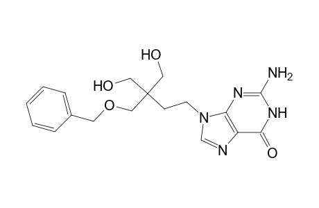 6H-Purin-6-one, 2-amino-9-[3,3-bis(hydroxymethyl)-4-(phenylmethoxy)butyl]-1,9-dihydro-