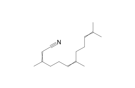 3,7,11-Trimethyl-2,6,10-dodecatrienenitrile