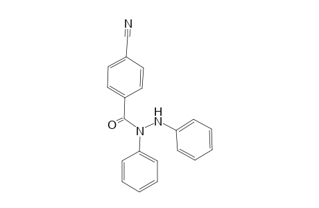 4-cyano-N,N'-diphenyl-benzohydrazide