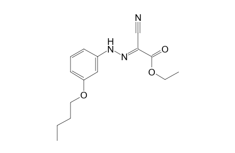 Ethyl (2E)-[(3-butoxyphenyl)hydrazono](cyano)ethanoate