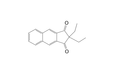 1H-Cyclopenta[b]naphthalene-1,3-dione, 2,3-dihydro-2,2-diethyl-