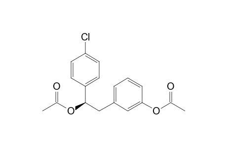 (1R)-2-(3'-Acetoxyphenyl)-1-(4''-chlorophenyl)ethyl acetate