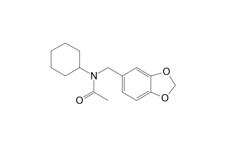 N-acetyl-N-cyclohexyl-piperonylamine