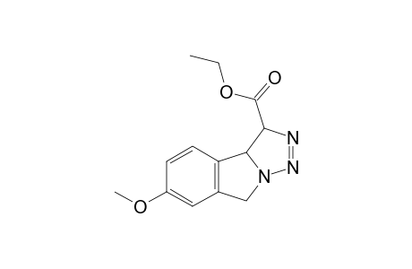 3H-[1,2,3]Triazolo[5,1-a]isoindole-3-carboxylic acid, 3a,8-dihydro-6-methoxy-, ethyl ester