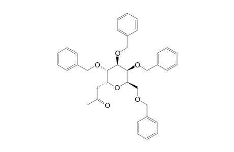1-(2,3,4,6-TETRA-O-BENZYL-ALPHA-D-GALACTOPYRANOSYL)-ACETONE