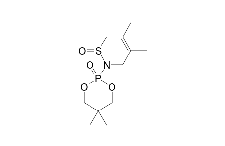 2-(5,5-DIMETHYL-2-OXO-1,3,2-DIOXAPHOSPHORYL)-4,5-DIMETHYL-3,6-DIHYDRO-2H-1,2-THIAZINE-1-OXIDE