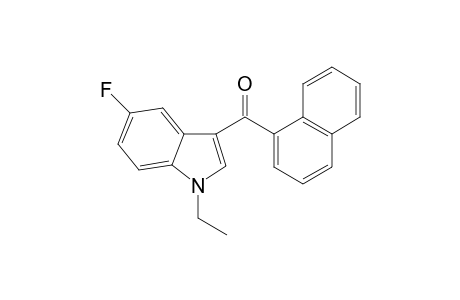 1-Ethyl-5-fluoro-3-(1-naphthoyl)indole