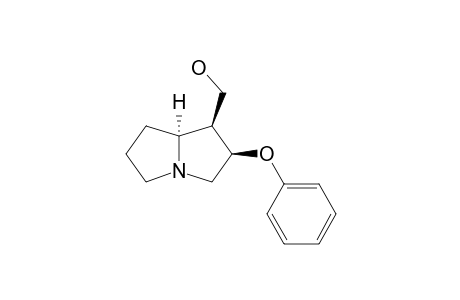 2-O-PHENYL-PETASINECINE;(1S,2R,7AS)-1-HYDROXYMETHYL-2-PHENOXY-PYRROLIZIDINE