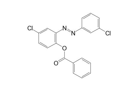(E)-4-Chloro-2-[(3-chlorophenyl)diazenyl]phenyl Benzoate
