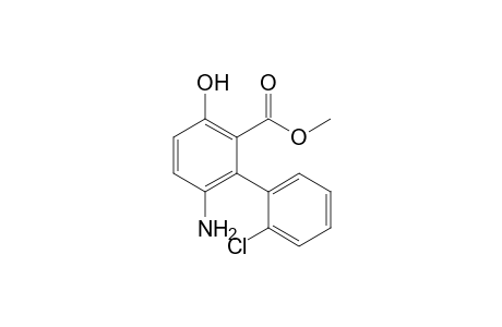 Methyl 6-amino-2'-chloro-3-hydroxybiphenyl-2-carboxylate