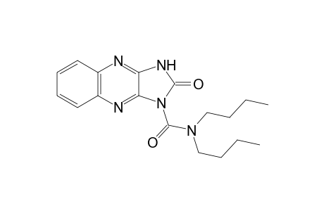 N,N-dibutyl-1,3-dihydro-2-oxo-2H-imidazo[4,5-b]auinoxaline-1-carboxamide