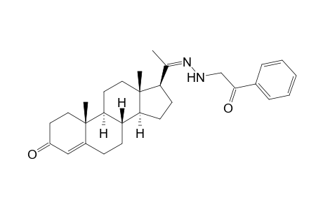 20-(2'-oxo-2'-phenylethylhydrazono)pregn-4-ene-3-one