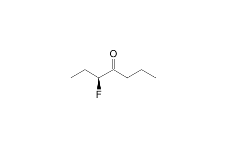 3(S)-Fluoro-4-heptanone