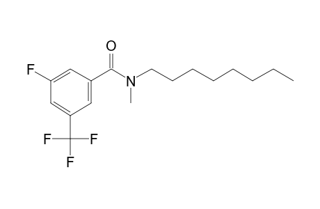 Benzamide, 3-fluoro-5-trifluoromethyl-N-methyl-N-octyl-