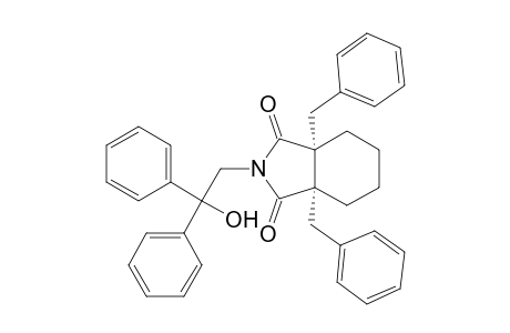 1H-Isoindole-1,3(2H)-dione, hexahydro-2-(2-hydroxy-2,2-diphenylethyl)-3a,7a-bis(phenylmethyl)-, cis-