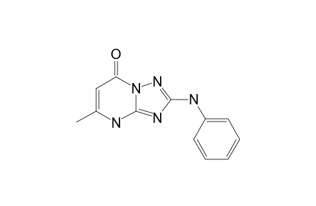 7-METHYL-2-PHENYLAMINO-1,2,4-TRIAZOLO-[1,5-A]-PYRIMIDIN-5(8H)-ONE