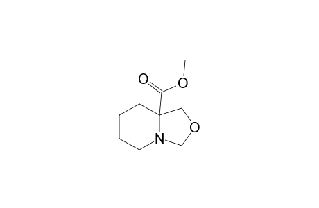 Methyl Hexahydro-1H-oxazolo[3,4-a]pyridine-8a-carboxylate