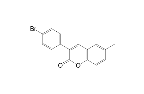 3-(4-Bromophenyl)-6-methylcoumarin
