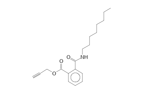 2-Propynyl n-octylphthalamate