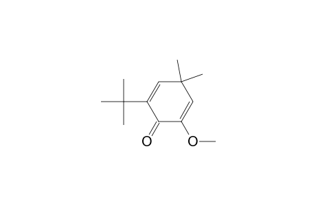2-tert-Butyl-6-methoxy-4,4-dimethyl-1-cyclohexa-2,5-dienone