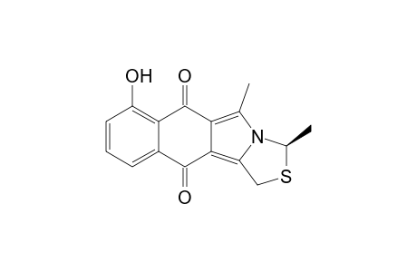 (R)-3,5-Dimethyl-7-hydroxy-benzo[f]thiazolo[4,3-a]isoindole-6,11(1H,3H)-dione