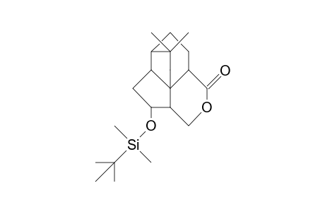 (1S,2S,5R,9S,12S)-4-(T-Butyl-dimethyl-siloxy)-13,13-dimethyl-7-oxa-tetracyclo(7.5.0.0/1,5/.0/2,12/)tetradecan-8-one