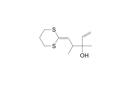 2-(1-Methyl-2-anti-hydroxy-2-ethenyl-propylmethylene)-1,3-dithiacyclohexane