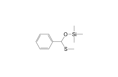 Silane, trimethyl[(methylthio)phenylmethoxy]-