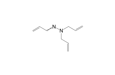 Diallylhydrazone acrylaldehyde