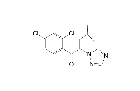 (2Z)-1-(2,4-dichlorophenyl)-4-methyl-2-(1H-1,2,4-triazol-1-yl)-2-penten-1-one