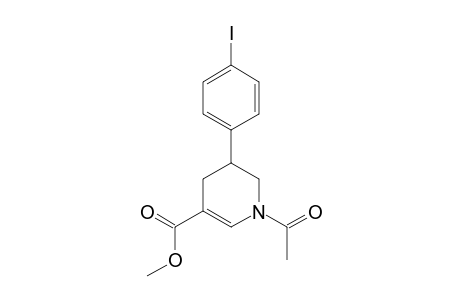 1-ACETYL-5-(4-IODOPHENYL)-1,4,5,6-TETRAHYDROPYRIDINE-3-CARBOXYLIC-ACID-ETHYLESTER