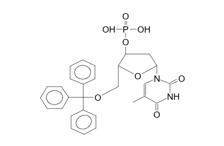 5'-TRITYLTHYMIDINE, 3'-PHOSPHATE