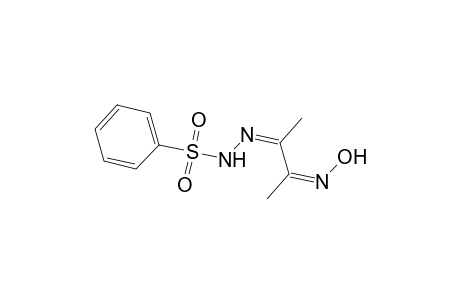 Benzenesulfonic acid, N'-[2-(hydroxyimino)-1-methylpropylidene]hydrazide