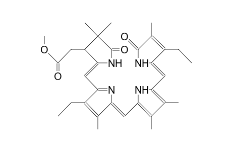 (Z,Z,Z)-3-Methoxycarbonylmethyl-7,17-diethyl-bilin derivative