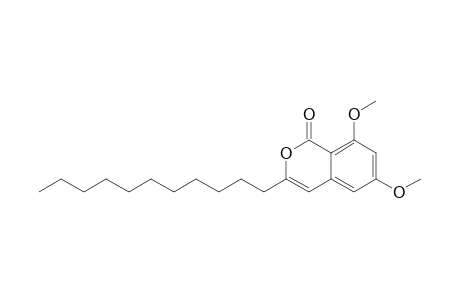 6,8-Dimethoxy-3-undecyl-2-benzopyran-1-one