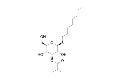 octyl 3-O-isobutyryl-.beta.-D-thioglucopyranoside