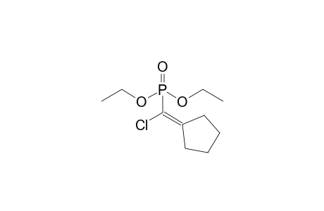 [Chloranyl(diethoxyphosphoryl)methylidene]cyclopentane