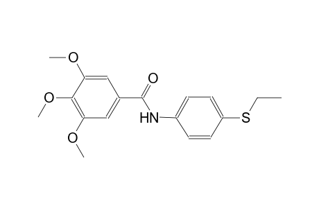 benzamide, N-[4-(ethylthio)phenyl]-3,4,5-trimethoxy-