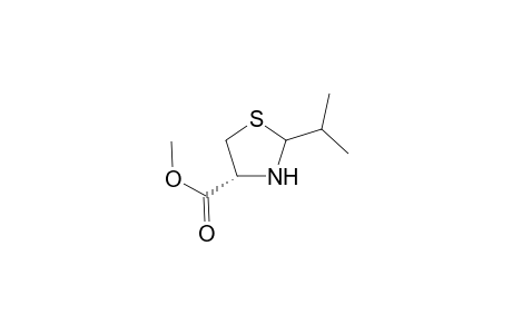 Methyl 2-isopropyl-thiazolidine-4(R)-carboxylate
