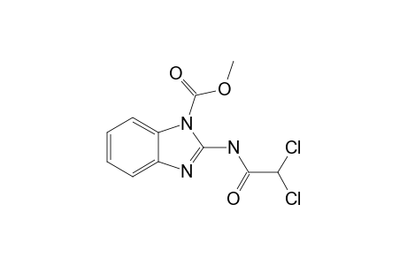 2-[(2,2-dichloroacetyl)amino]benzimidazole-1-carboxylic acid methyl ester